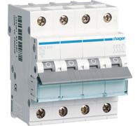Hager MCN616 Disjoncteur miniature type C 4P 4 module(s) (MCN616)
