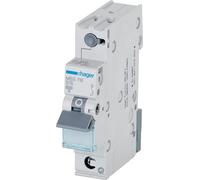 Hager MCS120 Disjoncteur 1 pôle C20A 6kA QC 1 m 500 V Multicolore