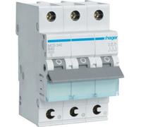Hager MCS340 C-Type 3P 3 Module (s) Circuit Breaker - Circuit Breakers (40 à, 52.5 mm, 70 mm, 83.4 mm, -25 - 60 °c, -25 - 80 °C)