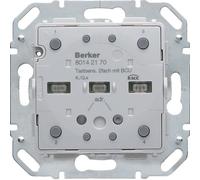 Hager Module À Bouton Poussoir 2 Voies Avec Unité De Couplage Bus - 80142170