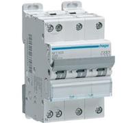 Hager NFT825 Disjoncteur modulaire 3P plus N 6 10kA C 25A 3m G