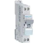 Hager Disjoncteur modulaire NGT710 1P+N Courbe D 10 A 6 kA 1 module vis/vis