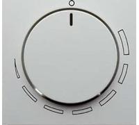 Hager - Plaque centrale Mécanisme régulateur moteur S1/b1/b3/B7 Blanc polaire