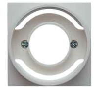 Hager - Plaque centrale S1/b1/b3/B7 Blanc polaire