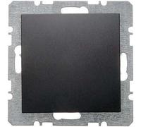 Hager - Plaque obturatrice B1/B3 anthracite