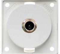 Hager - Prise TV Box TV conexion-f Noir mat