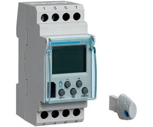 Hager-programmateur 1-échange Digital hebdomadaire d'entraînement Jour 56 Eg103 V/12 V