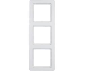 Hager q.1 - Cadre 3 postes Blanc polaire