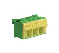 Hager KN14E Borne PE flexible: - rigide: - 1 pc(s) multicolore