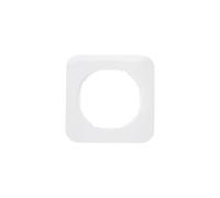 Hager r.1 cadre R1 1 poste blanc polaire brillant