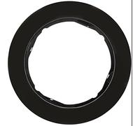 Hager R. classic - Cadre rclassic 1 élément noir brillant