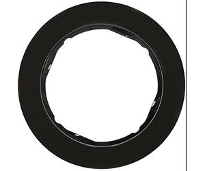 Hager R. classic - Cadre rclassic 1 élément noir brillant