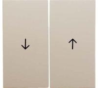 Hager s.1 - Double Touche flèches pour volet roulant série 1 blanc