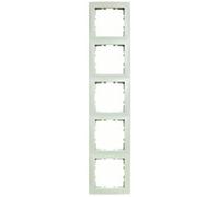 Hager S1 Berker Cadre 10158982 5fach Blanc (Crème) Brillant