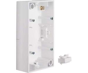 Hager S1 - Socket 2 éléments Blanc polaire brillant