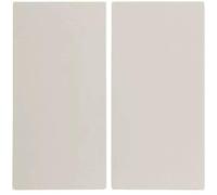 Hager S1 - Touche Sans Lentille Pour Mécanisme double Brillance Blanc