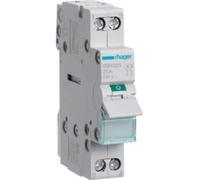 Hager - Interrupteur-sectionneur SBN225 2 pôles 25 A 230 V AC 1 module