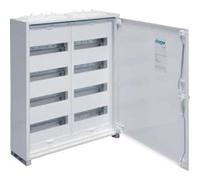 Hager série FWB - Boitier Distribution Surface 2 tramo 4 rangées 96 modules equipada