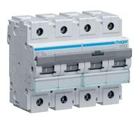 Hager série HM - magnéto-thermique - HM curva-c 15 kA 4 pôles 80 A