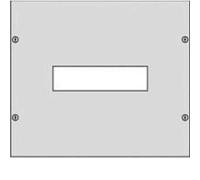 Hager série quadro - Kit équipement droit 300 x 350 mm x160 commande direct