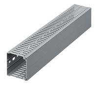Hager Sistemas BA7A80060 Canal de tableau en PVC, 80 x 60 mm, gris