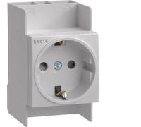 Hager SN Prise Murale Modulaire (Prise européenne) - SN016
