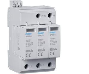 Hager SPB315 Spd T2 3P Tn-C In = 20kA Imax = 40kA Up≤1,35Kv