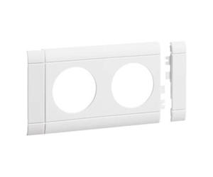 hager Tehalit Cache double prise sans halogène GB08020 vws Quantité:1