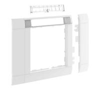 hager Tehalit Cadre de façade 55 modular OT 80 sans halogène GR0802A vws Quantité:1