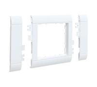 hager Tehalit Cadre de finition 55 modular OT 80 sans halogène GR0800A vws Quantité:1