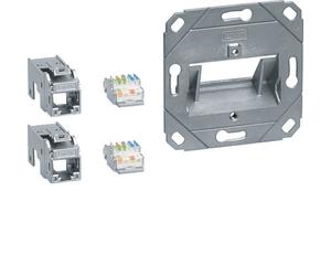 Hager Tehalit Data Socket Twisted Pair - GMKSRJ45C6A2