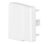 Hager Plaque d'extrémité LFF6006069016 pour canal LF/LFF/LFH blanc signalisation 30/40/60 x 60 mm