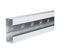 hager Tehalit Partie inférieure de goulotte de plinthe 68x170mm acier BRS651701 vws Quantité:2
