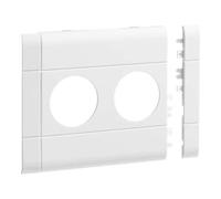 hager Tehalit Plaque 2x prise de courant sans halogène GB12020 vws Quantité:1