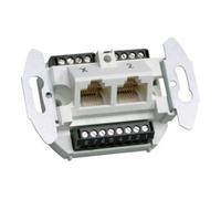 hager Tehalit UAE Boîte de connexion double 8/8 pôles G 3120 Quantité:1