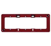 Hager tWINPOINT - Socket 3 éléments rouge