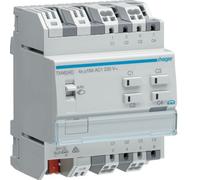 Hager TXA604D Monté sur rail DIN Actionneur blind/shutter 6 canaux