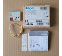 HAGER TXB302 - Module à encastrer 2 entrées pour contacts libres de potentiel