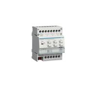 HAGER TYMS646R Actionneur de chauffage sextuple KNX Secure avec régulateur (TYMS646R)