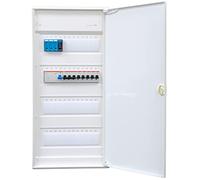 Hager VA48CN Répartiteur 4 rangées avec protection contre les surtensions, prêt pour la connexion avec bornier (ABB 1 x FI 4 pôles + 1 pôle + 1 pôle LS B16A