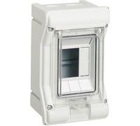 Hager VE103D VE103D Coffret de distribution montage apparent (en saillie) Nbr de rangées = 1 Contenu 1 pc(s)