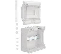 Hager VE110D Coffret de distribution montage apparent (en saillie) Nbr de rangées = 1 Contenu 1 pc(s)