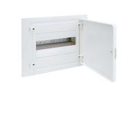 HAGER VF112PE tableau électrique encastrable golf VF avec 1 rangée 12 modules bandeau blanc opaque