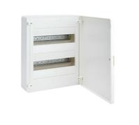 HAGER VS212PE Tableau électrique surface golf VF 2 rangées 24 modules blanc opaque+bandeau