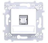 Hager WE228 Prise RJ45 Essensya Cat 6A STP pour grade 3 TV