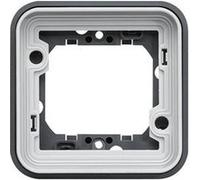 Hager Support d'encastrement Cubyko étanche 1 poste Gris
