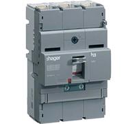 Hager x250 - Interrupteur automatique x250 3p3d 40 KA 160 A TM réglable