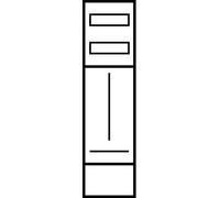 Hager ZU22 ZU22 Unité de montage - Contenu : 1 pièce.