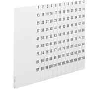 Hager ZZ90C Feuille détiquettes blanc 1 pc(s)
