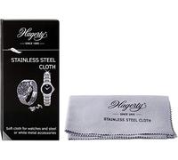 Hagerty Chiffon de Nettoyage en Acier Inoxydable 36 x 30 cm - 100% Coton imprégné - Chiffon de Polissage pour Montres - Chiffon d'entretien pour Montres Bijoux et Accessoires - Acier Inoxydable